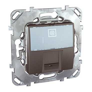 ������� ����. �� 1�RJ45 Unica TOP ���.6 � ����� ��� ������� SchE MGU5.425.12ZD