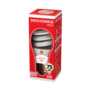 НЕ ПОСТ_ Лампа люминесцентная компакт. SPC 15Вт E27 4000К T2 ЭКОНОМКА LKsmT2SPC15wE2742eco НЕ ПОСТ_ Лампа люминесцентная компакт. SPC 15Вт E27 4000К T2 ЭКОНОМКА LKsmT2SPC15wE2742eco