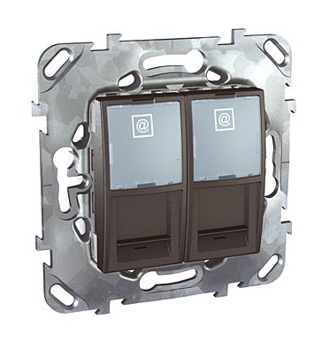  .  2RJ45 Unica TOP .6 SchE MGU5.2424.12ZD