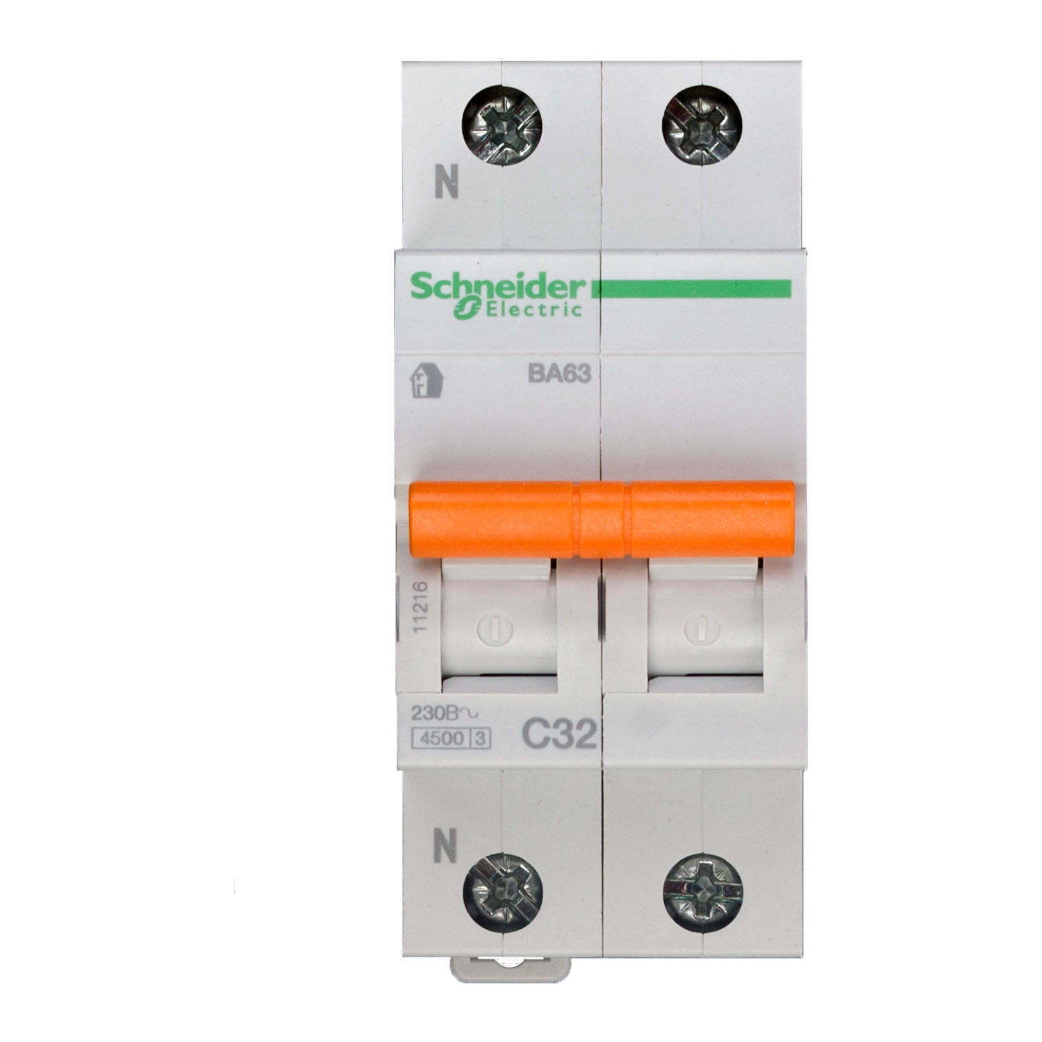 ����������� �������������� ��������� 2� (1P+N) C 25� 4.5�� BA63 ������� SchE 11215