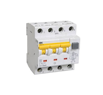 ����������� ���. ���. ���� 3�+N 2���. C 25A 30mA ��� A 6kA ����-34 ��� MAD22-6-025-C-30