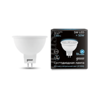����� ������������ MR16 5�� 4100� ����� GU5.3 530�� 12� FROST GAUSS 201505205