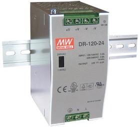 DR-120-24,  ,  , 24B,5A,120\MEAN WELL
