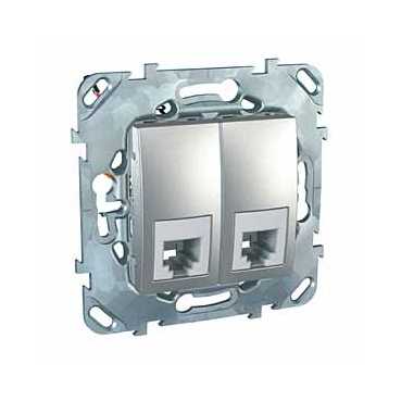 �������� ������� �����. 2-� �� RJ11 UNICA TOP ����. SchE MGU5.9090.30ZD