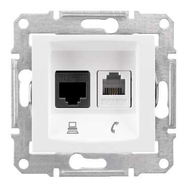   .+. 1-  RJ11+RJ45 Sedna . SchE SDN5100121