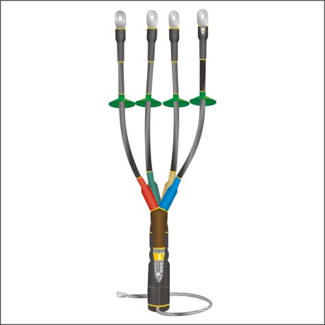 Муфта кабельная концевая наруж. уст. 1кВ КНТпН 4х(150-240мм) с наконеч. Нева-Транс 22020098