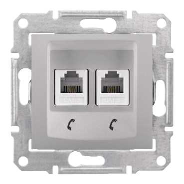   . 1-  RJ11+RJ11 Sedna . SchE SDN4201160