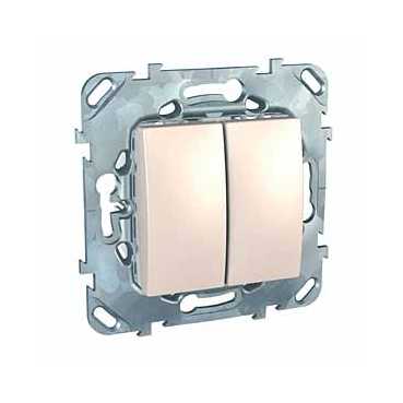 Механизм выключателя 2-кл. UNICA беж. SchE MGU5.211.25ZD Механизм выключателя 2-кл. UNICA беж. SchE MGU5.211.25ZD