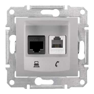   .+. 1-  RJ11+RJ45 Sedna . SchE SDN5100160