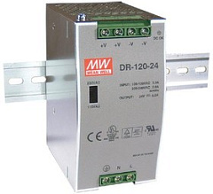DR-120-24,  ,  , 24B,5A,120\MEAN WELL
