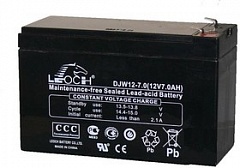 Аккумулятор свинцовый 12В-7.2(7)Ач151x65x94\Leoch DJW12-7.2(7)