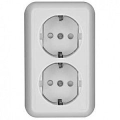 Розетка информационная ОП RJ45 CS2-1C5EU-22 CAT.5E 2-порта ITK CS2-1C5EU-22